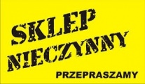 Zamknięcie sklepu przyzakładowego -14.08.2020-31.08.2020