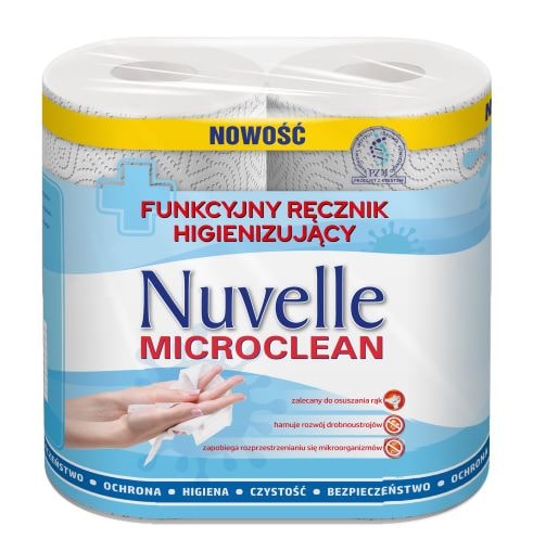 Ręcznik papierowy Nuvelle Microclean 3W 2x100 listków